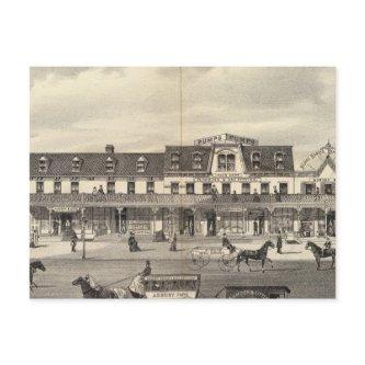 Business block, Asbury Park, New Jersey Postcard