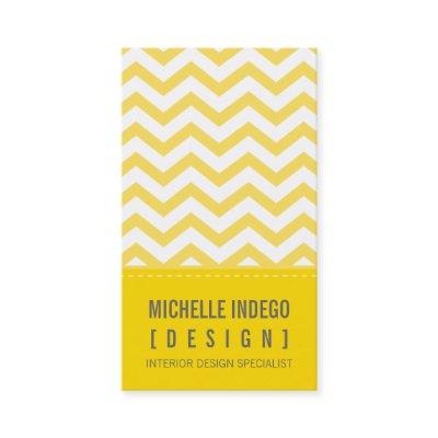 bold trendy chevron stripes yellow