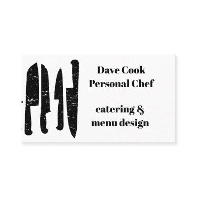 for chef or catering business