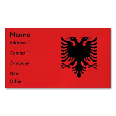 Magnet with Flag of Albania