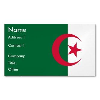 Magnet with Flag of Algeria