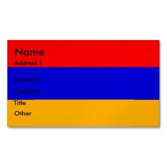 Magnet with Flag of Armenia