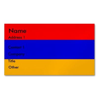 Magnet with Flag of Armenia