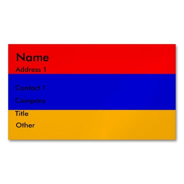 Magnet with Flag of Armenia