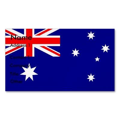 Magnet with Flag of Australia