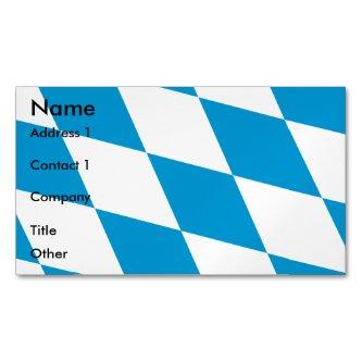 Magnet with Flag of Bavaria