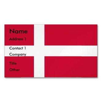 Magnet with Flag of Denmark