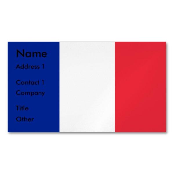 Magnet with Flag of France