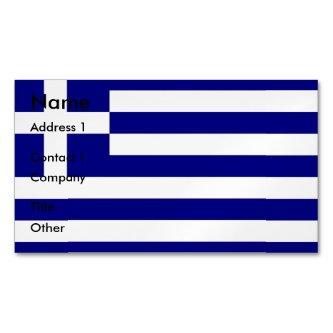 Magnet with Flag of Greece
