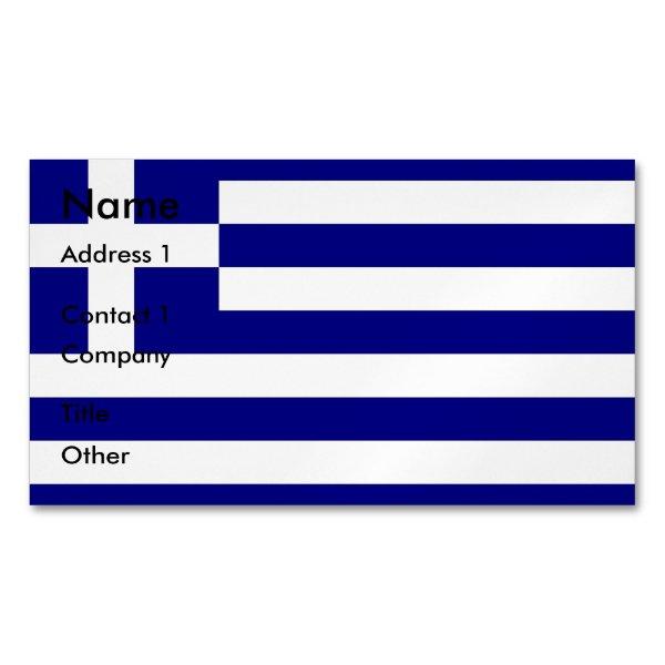 Magnet with Flag of Greece