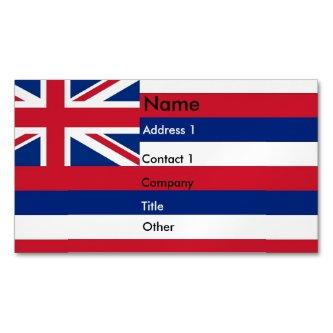 Magnet with Flag of Hawaii