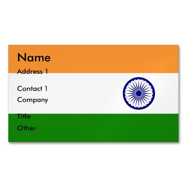 Magnet with Flag of India