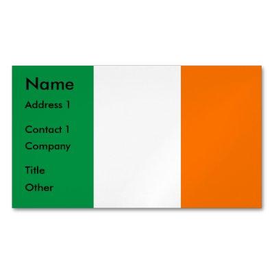 Magnet with Flag of Ireland