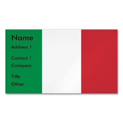 Magnet with Flag of Italy