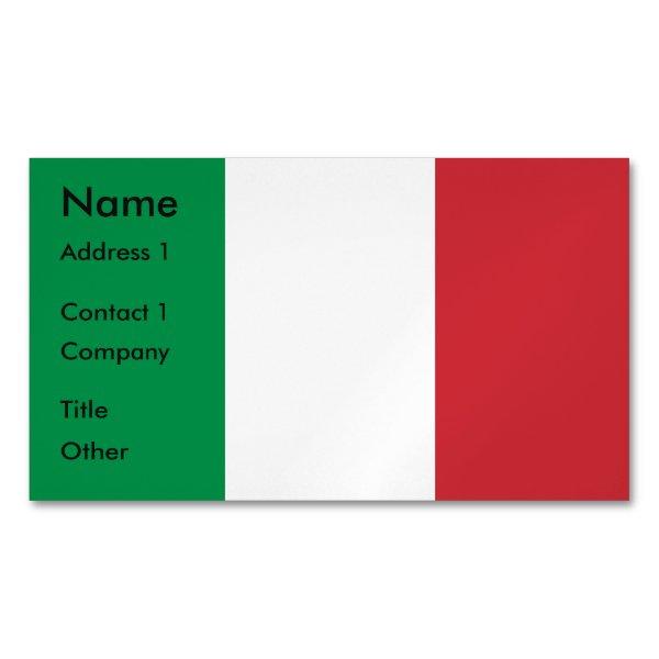 Magnet with Flag of Italy