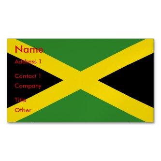 Magnet with Flag of Jamaica