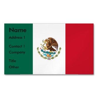 Magnet with Flag of Mexico