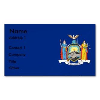 Magnet with Flag of New York