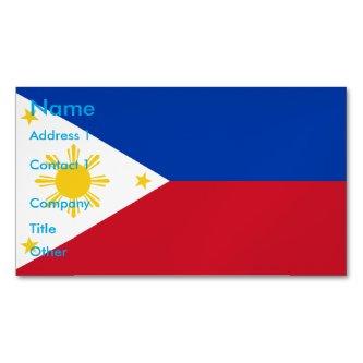 Magnet with Flag of Philippines