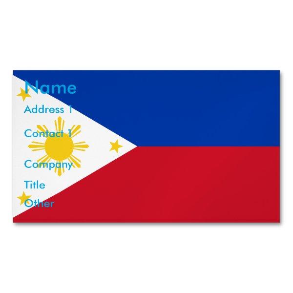 Magnet with Flag of Philippines