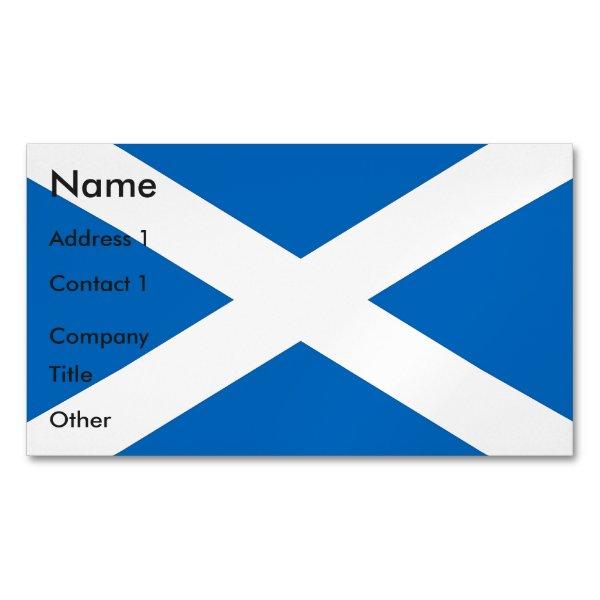 Magnet with Flag of Scotland, UK