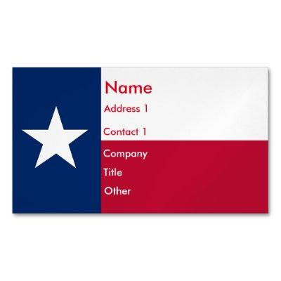 Magnet with Flag of Texas