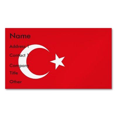 Magnet with Flag of Turkey