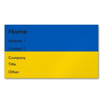 Magnet with Flag of Ukraine