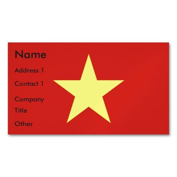 Magnet with Flag of Vietnam