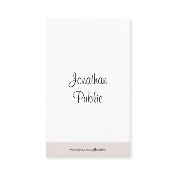 Modern Simple Elegant Script