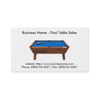: Pool Table Sales