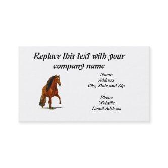 Red Peruvian Paso