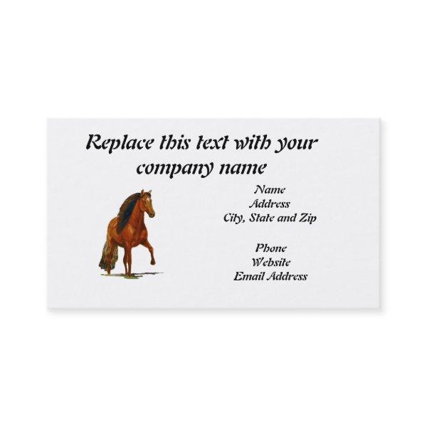 Red Peruvian Paso
