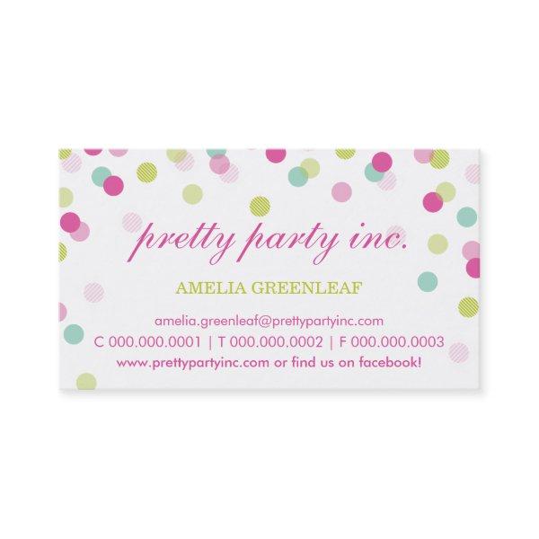 :: stylish confetti pink mint lime