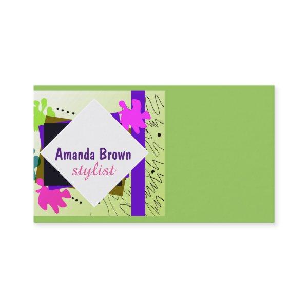 template colorful whimsical art