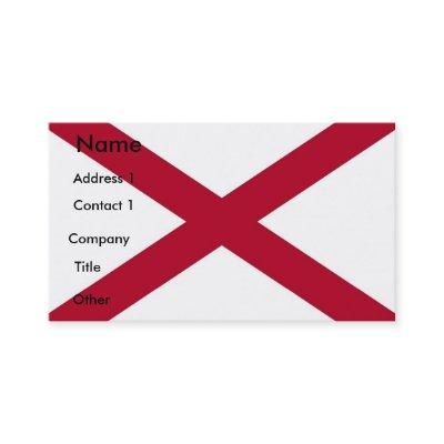 with Flag of Alabama U.S.A.