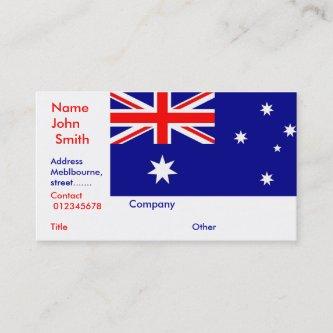 with Flag of Australia