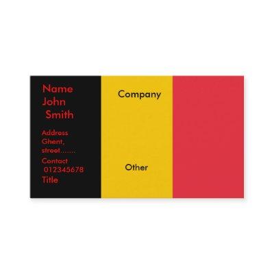 with Flag of Belgium