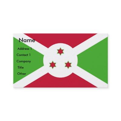 with Flag of Burundi