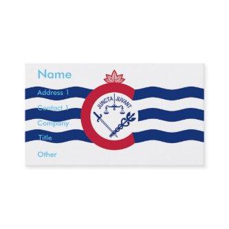 with Flag of Cincinnati, Ohio