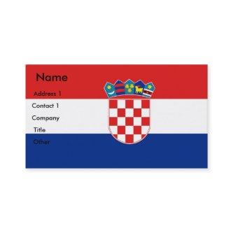 with Flag of Croatia