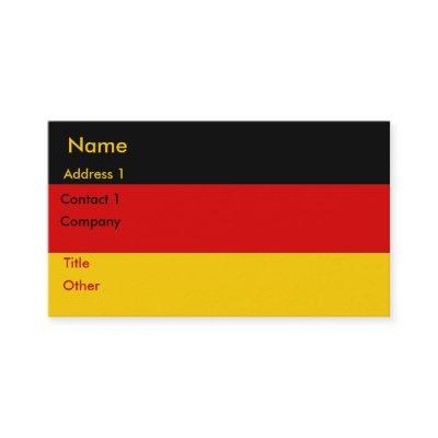 with Flag of Germany