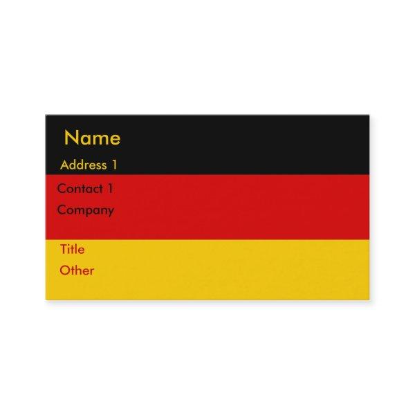 with Flag of Germany