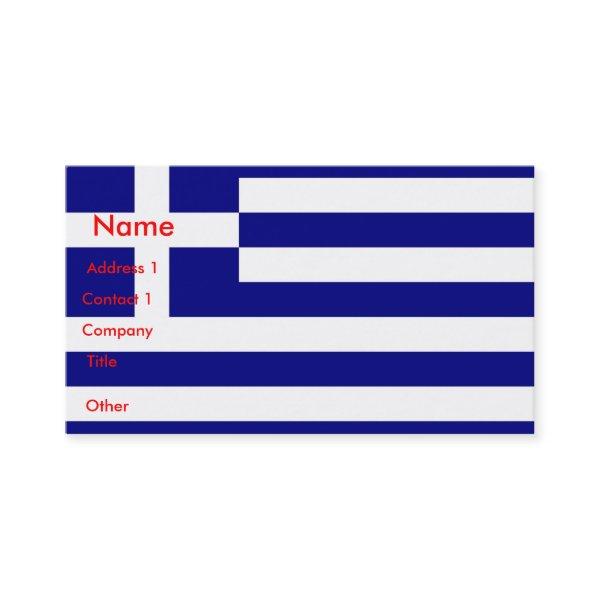 with Flag of Greece