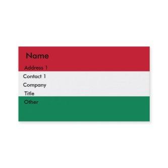 with Flag of Hungary