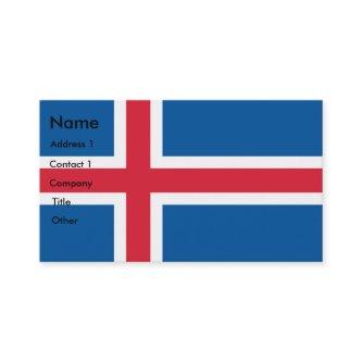 with Flag of Iceland