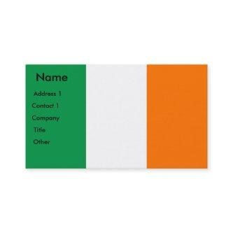with Flag of Ireland