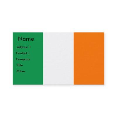 with Flag of Ireland