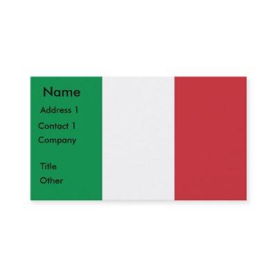 with Flag of Italy