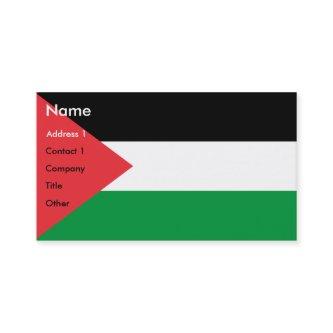 with Flag of Palestine